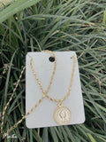 Minimalist Figure Head Necklace for Women Lady Party Wedding