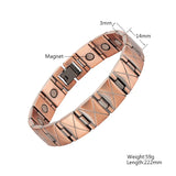 Men's Cross Square Bracelet Magnetic Chain Bangle