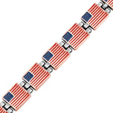Classic Flag Women Magnetic Bracelet Antique Copper Men Charm Jewelry