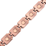 Classic Flag Women Magnetic Bracelet Antique Copper Men Charm Jewelry