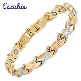 Women's Magnetic Link Chain Bracelet Charm Wristband