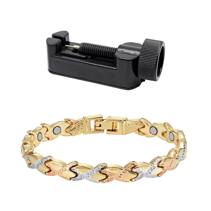 Women's Magnetic Link Chain Bracelet Charm Wristband