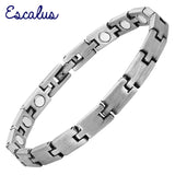 Antique Silver Bio Magnet Wristband Bracelet Charm