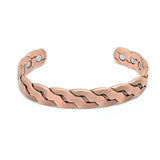 Antique Copper Magnetic Bangles Bio Healing Bracelet