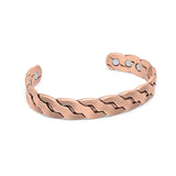 Antique Copper Magnetic Bangles Bio Healing Bracelet