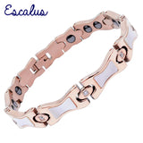 Magnetic Hematite Charm Bracelet for Women