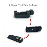Escalus Bracelet/Necklaces Link Removal Tool - Adjustable Mini Tools
