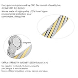 Copper Magnetic Women Bangle Bracelet