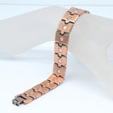 Men's Copper Plating Magnetic Bracelet with Cross Pattern Charm