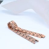 Men's Copper Plating Magnetic Bracelet with Cross Pattern Charm