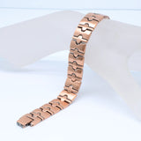 Men's Copper Plating Magnetic Bracelet with Cross Pattern Charm