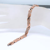 Snake Skin Magnetic Bracelet Bio Healing Copper Jewelry Gift