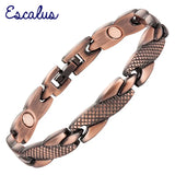 Snake Skin Magnetic Bracelet Bio Healing Copper Jewelry Gift