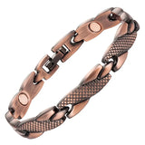 Snake Skin Magnetic Bracelet Bio Healing Copper Jewelry Gift