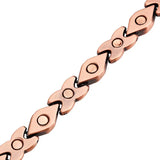 Women Copper Plating Magnetic Bangle Bracelet