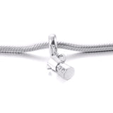 925 Sterling Silver Espresso Can Dangle Charm for Jewelry Making
