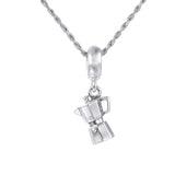 925 Sterling Silver Espresso Can Dangle Charm for Jewelry Making