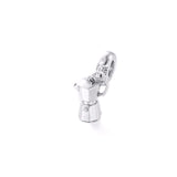 925 Sterling Silver Espresso Can Dangle Charm for Jewelry Making