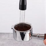 Espresso Distribution Tools WDT Coffee Stirrer Tool With Coffee Art Carving Pen