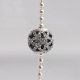 925 Silver APPRECIATION Charm Clear CZ For Essence Bracelet Bangle