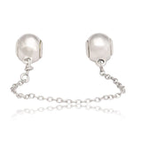 S925 Silver Safety Chain For Essence Bracelet Bangle