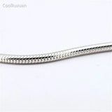 925 Sterling Silver Snake Chain Bracelet 3MM Women's Jewelry