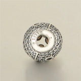 Essence Small Bead BALANCE Charms Sterling Silver Fit Bracelet DIY