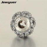 Essence Small Bead DEDICATION Charms Sterling Silver Fit 925 Bracelet DIY ST119