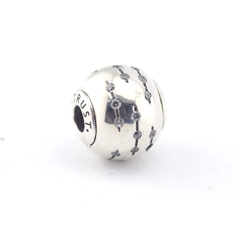925 Sterling Silver Small Beads Bracelet Charms