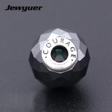 925 Silver Essence Courage Beads Charms Fit THIN Bracelets DIY Jewelry
