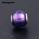 925 Silver Faith Charms Small Hole Beads for THIN Bracelets DIY