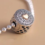925 Silver Essence Beads Charms for THIN Bracelets DIY Jewelry