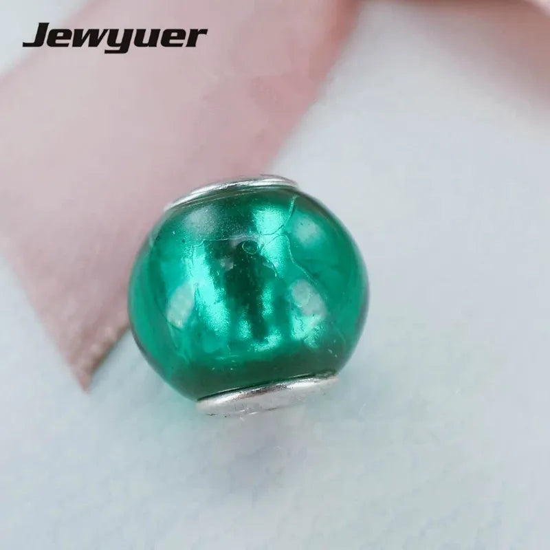 925 Silver Small Hole Beads Charm for DIY Bracelets Necklaces ST150