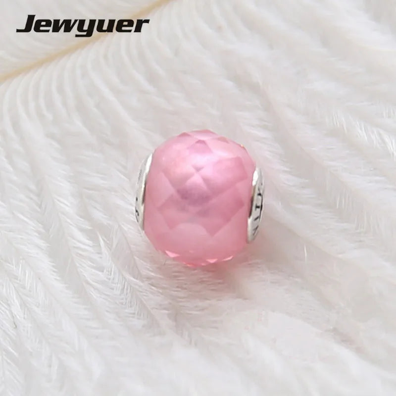 925 Silver Small Hole Beads Charms for THIN Bracelets DIY Jewelry