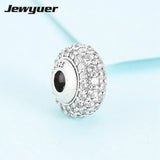 925 Silver Essence Bead Charms for Thin Bracelets DIY Jewelry
