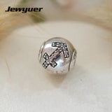 Sagittarius Bead 925 Silver Charm for Thin Bracelets DIY ST159