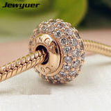 925 Sterling Silver Beaded Bracelet Confidence Small Beads Rose Fit Thin