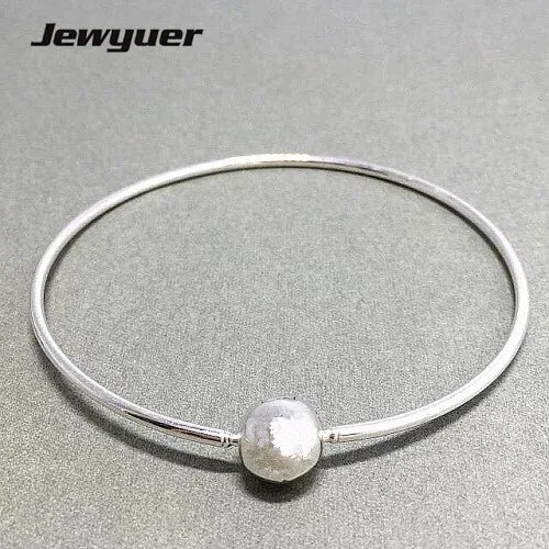 925 Sterling Silver Bracelet for Women, Essence Thin Bangle