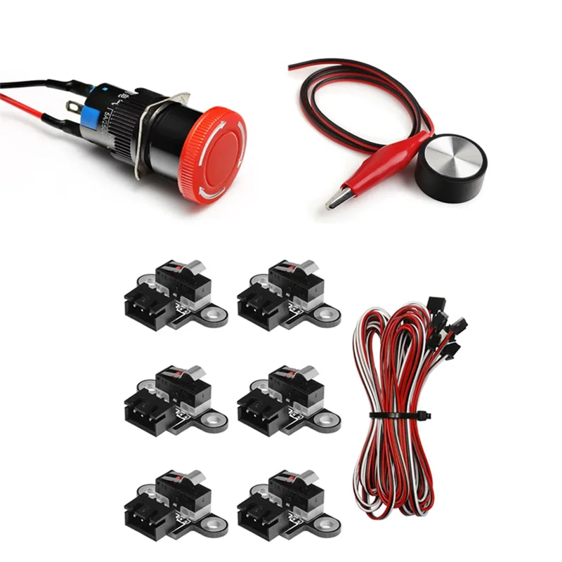 3018PROVe Essentials: E-Stop, Z-Axis Touch Probe, Switches