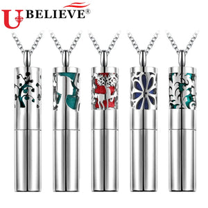 Stainless Steel Diffuser Necklace for Essential Oils