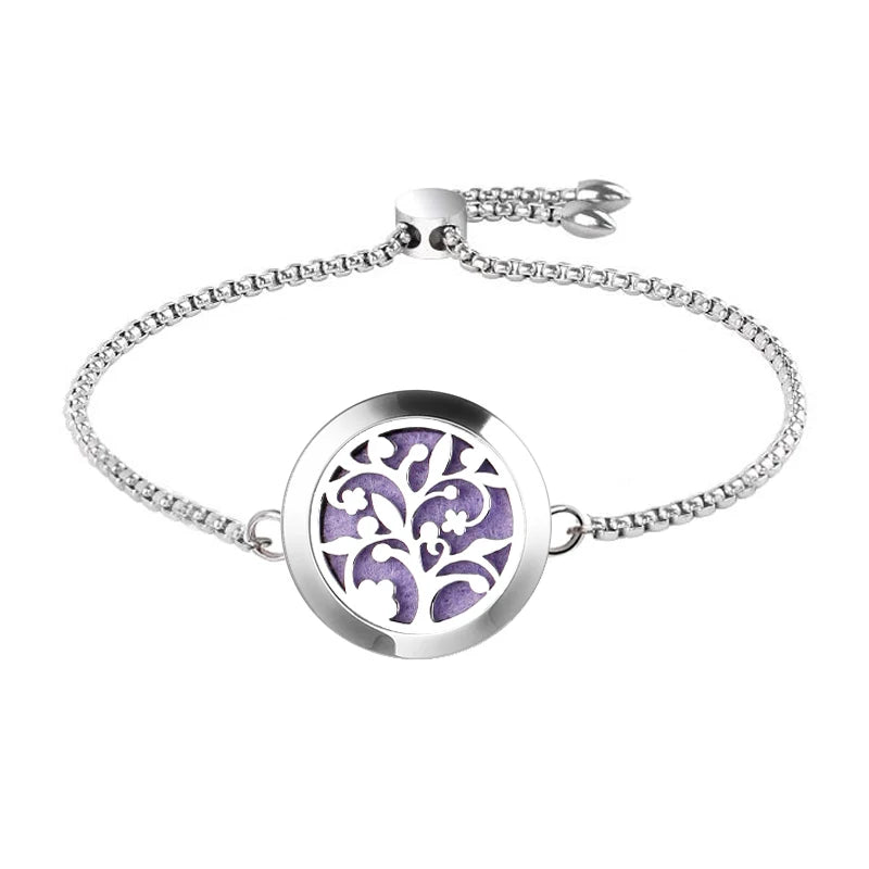 Aromatherapy Bracelet Stainless Steel Locket
