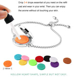 Aromatherapy Bracelet Stainless Steel Locket