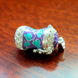 Essential Oil Diffuser Pendant Perfume Cage Locket Hollow Out Enamel Bottle