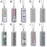 Aromatherapy Necklace Perfume Pendant Stainless Diffuser