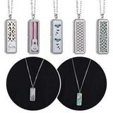 Aromatherapy Necklace Perfume Pendant Stainless Diffuser