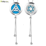 Stainless Steel Aromatherapy Diffuser Locket Necklace