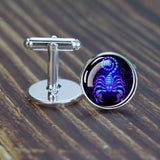 Esspoc 12 Constellation Tie Clip and Cufflinks Set