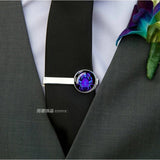 Esspoc 12 Constellation Tie Clip and Cufflinks Set