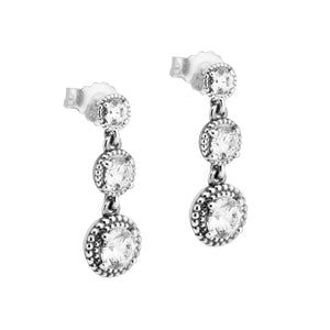 Eternal Elegance Earrings 925 Sterling Silver Jewelry