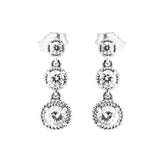 Eternal Elegance Earrings 925 Sterling Silver Jewelry